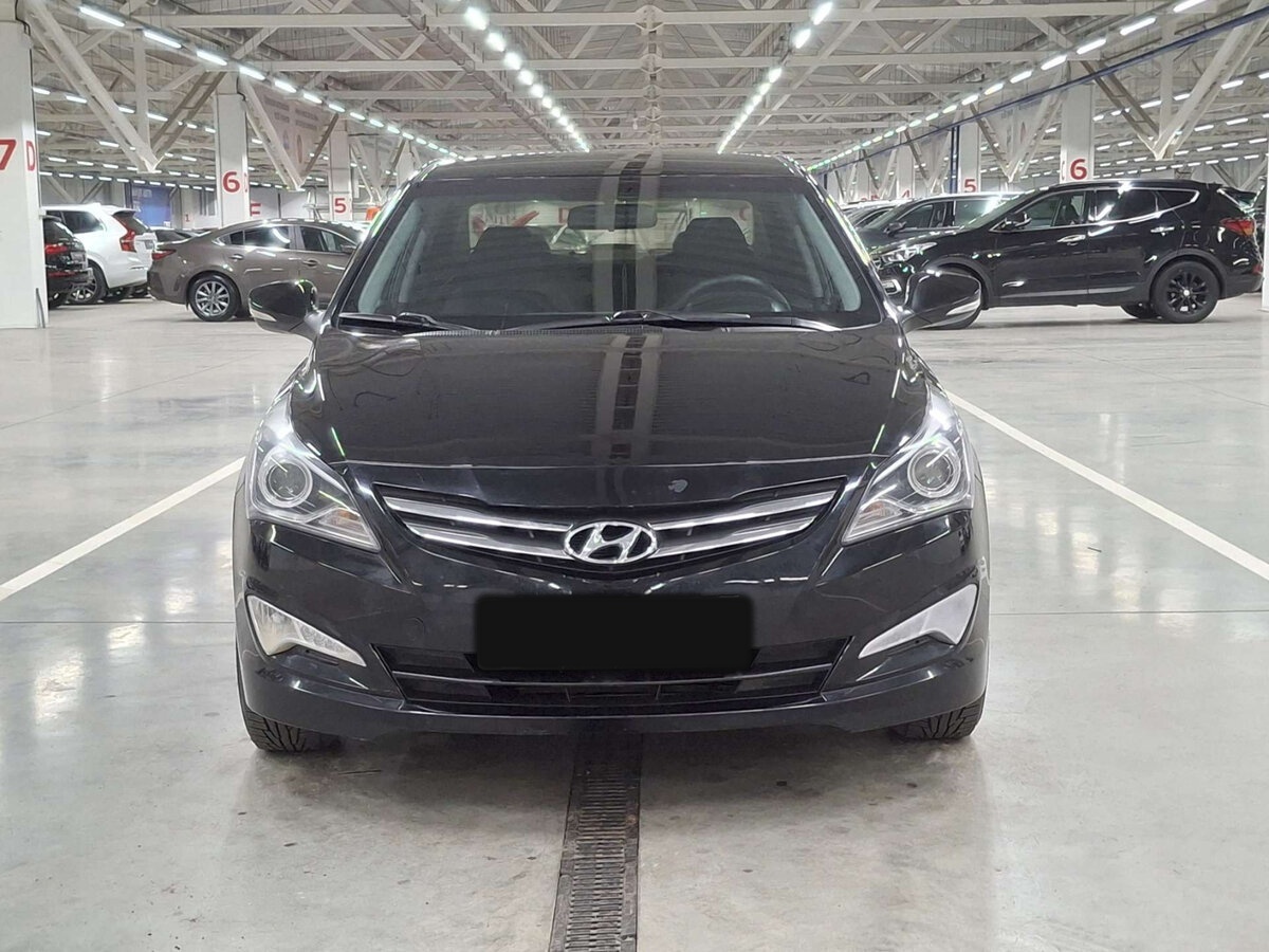 Купить Hyundai Solaris, 2016, 122 501 км.. Фото: #1