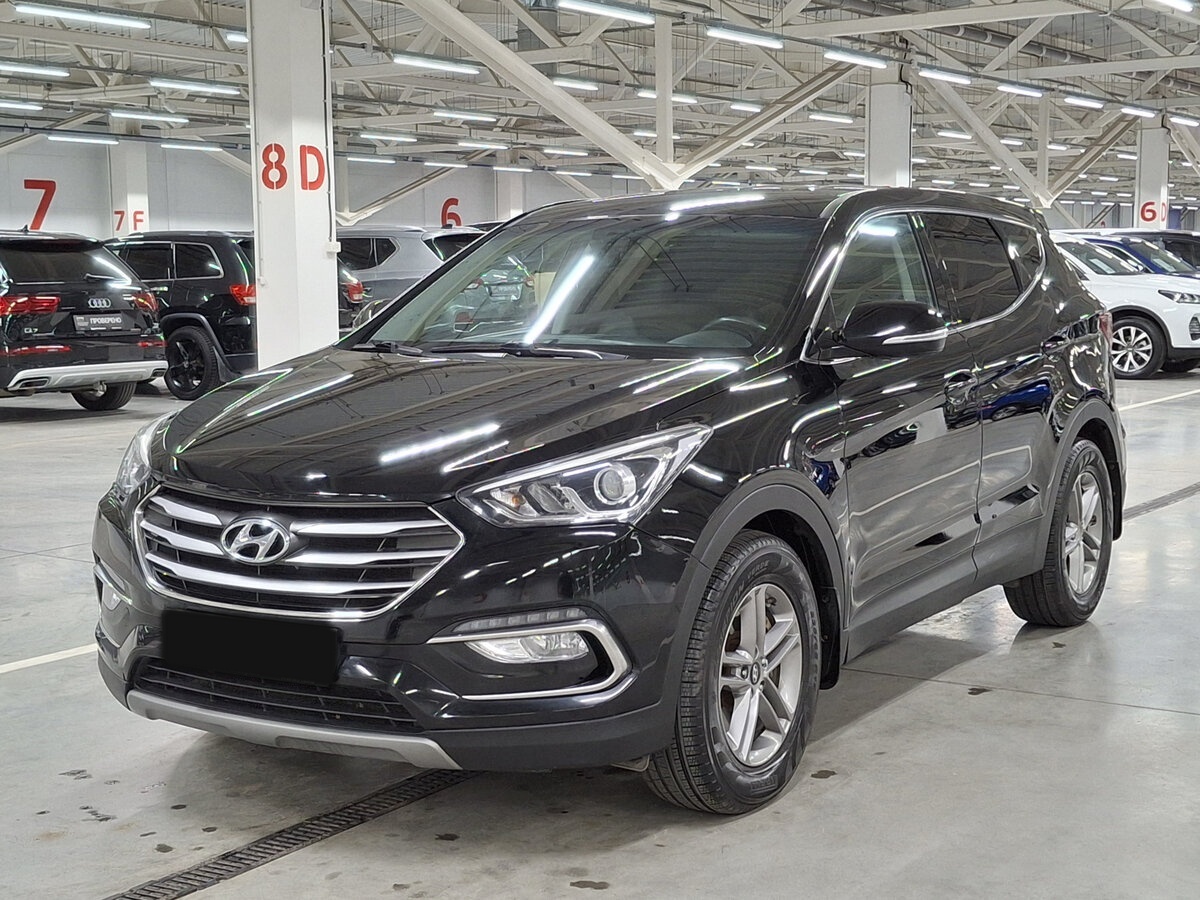 Купить Hyundai Santa Fe, 2018, 157 100 км.. Посмотреть фото