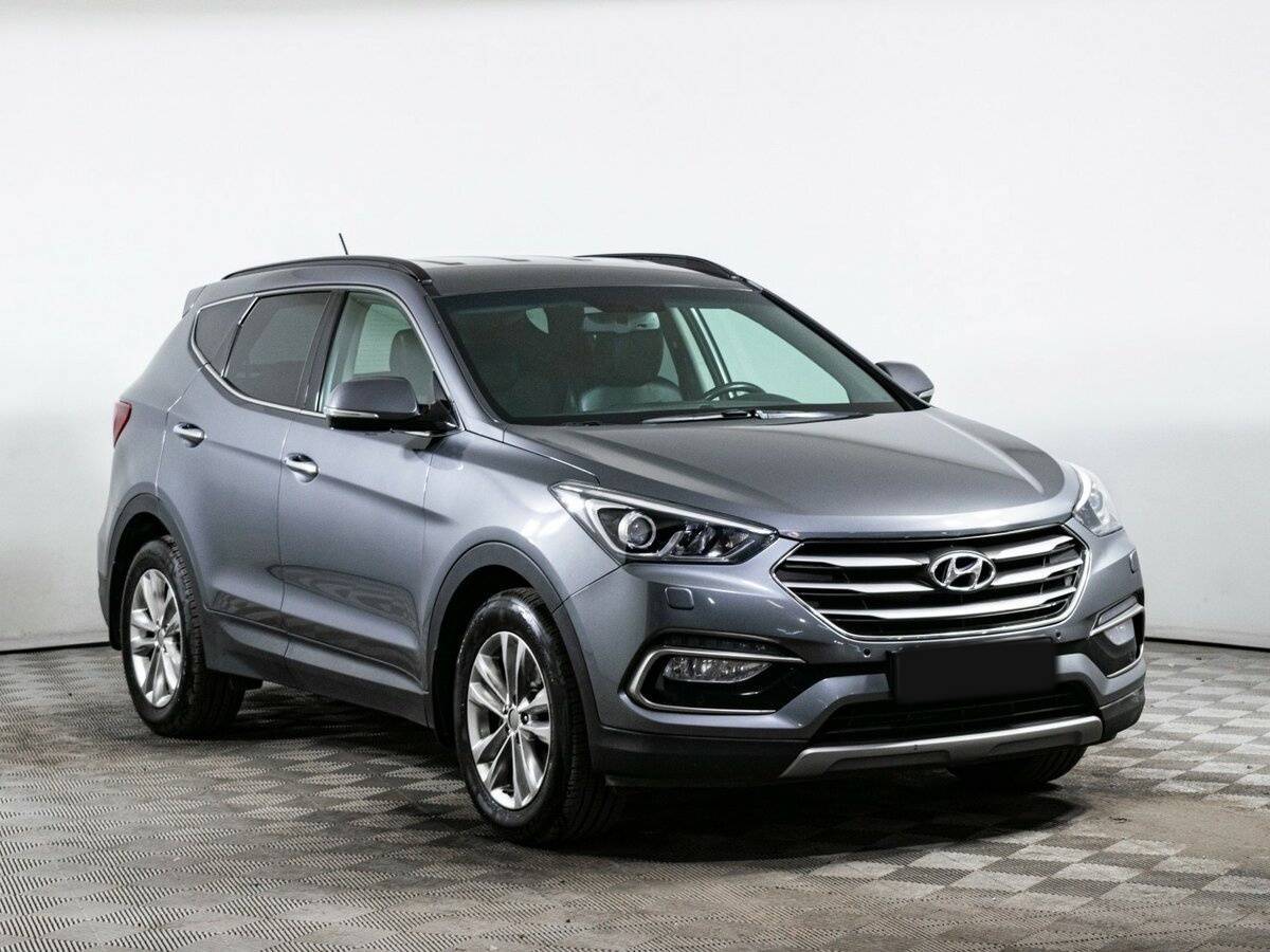 Купить Hyundai Santa Fe, 2016, 128 000 км.. Фото: #2